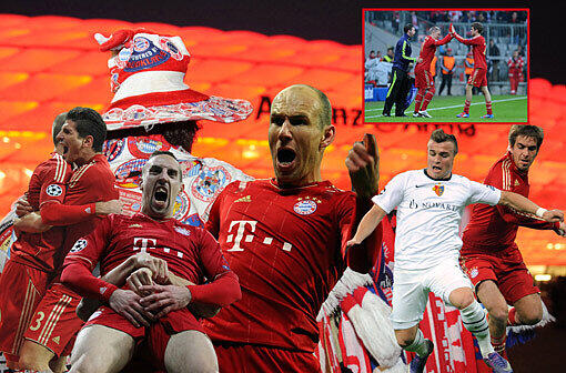 Bayern gegen Basel - die Bilder des Spiels.