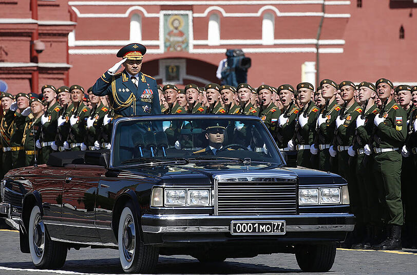 Militärparade in Moskau zum 71. Jahrestag des Siegs über Hitler-Deutschland: Die Bilder.