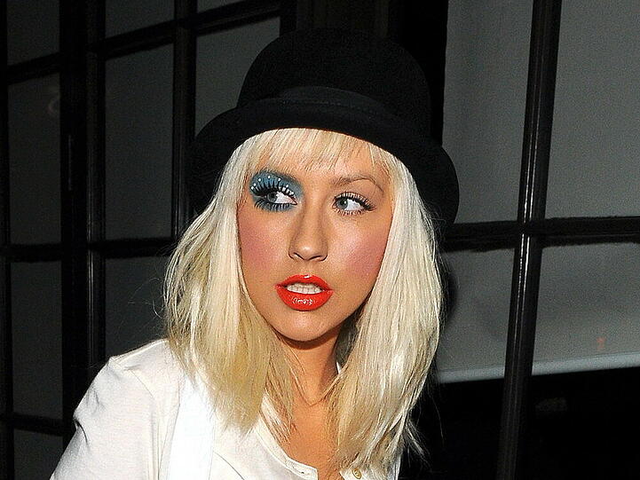 Christina Aguilera macht es vor: Sie verkleidet sich als Alex aus "Uhrwerk Orange"