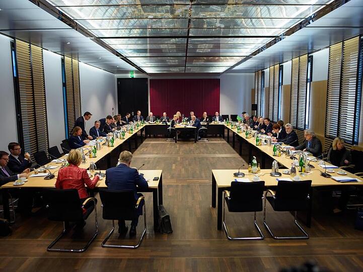 Sitzung des Vermittlungsausschusses in Berlin.