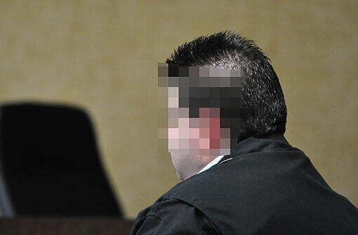 Buchhändler Michael K. (31) vor Gericht.