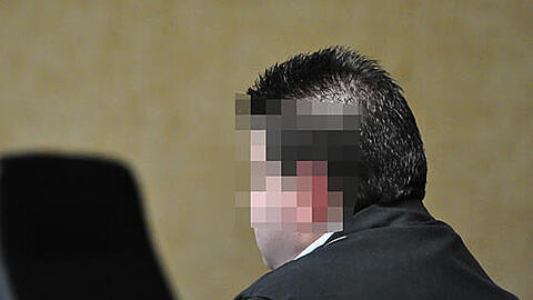 Buchhändler Michael K. (31) vor Gericht.