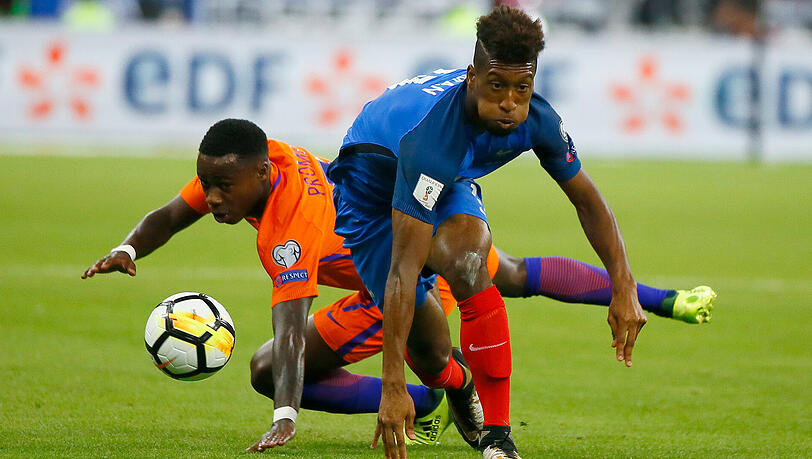 Mit einer Offensiv-Gala schlägt Frankreich mit Kingsley Coman die Niederlande. Mit einer Offensiv-Gala schlägt Frankreich mit Kingsley Coman die Niederlande.