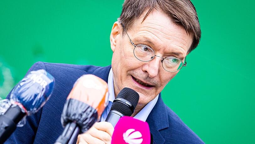 "Wir müssen uns hier auf eine Herausforderung einstellen, die wir in dieser Form noch nicht gehabt haben": Karl Lauterbach.
