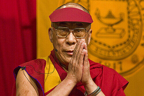 Kommt am 17. und 18. Mai nach Nürnberg: der Dalai Lama. Aus dem indischen Exil kämpft er um die Autonomie des Landes.