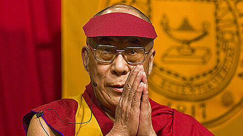Kommt am 17. und 18. Mai nach Nürnberg: der Dalai Lama. Aus dem indischen Exil kämpft er um die Autonomie des Landes.