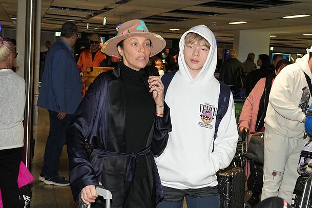 Lilly Becker und ihr Sohn Amadeus, den sie gemeinsam mit Tennis-Profi Boris Becker bekam. Lilly Becker und ihr Sohn Amadeus, den sie gemeinsam mit Tennis-Profi Boris Becker bekam.