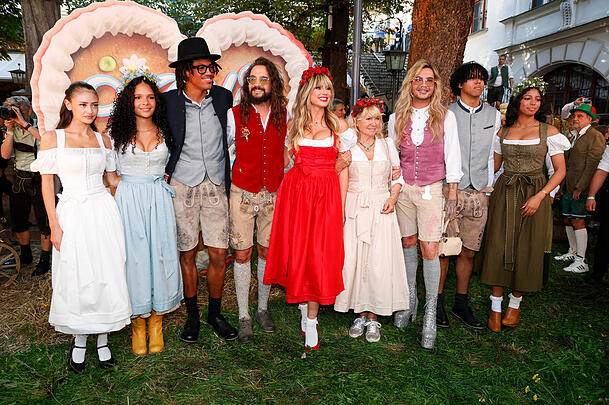 Familie Klum und Kaulitz auf dem "HeidiFest" im September 2025 in München. Familie Klum und Kaulitz auf dem "HeidiFest" im September 2025 in München.
