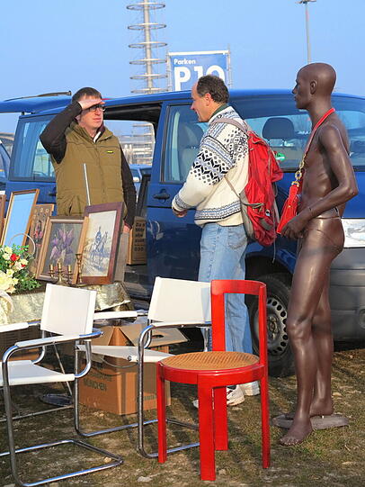 Noch mehr Fotos vom Flohmarkt in Riem.