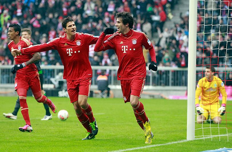 14.:FCB - Werder Bremen 6:1. Zwei Mal Gomez, die Schützenfeste beginnen.