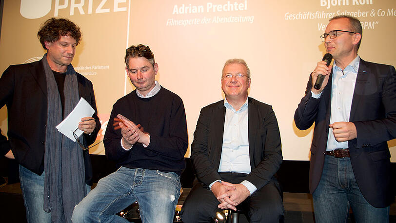 Adrian Prechtel, Björn Koll, Markus Ferber und Tobias Winkler.