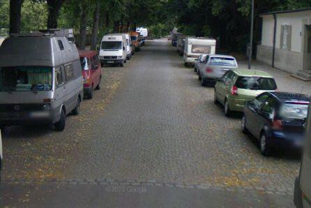 Die Braganzastraße war früher eine Sackgasse.
