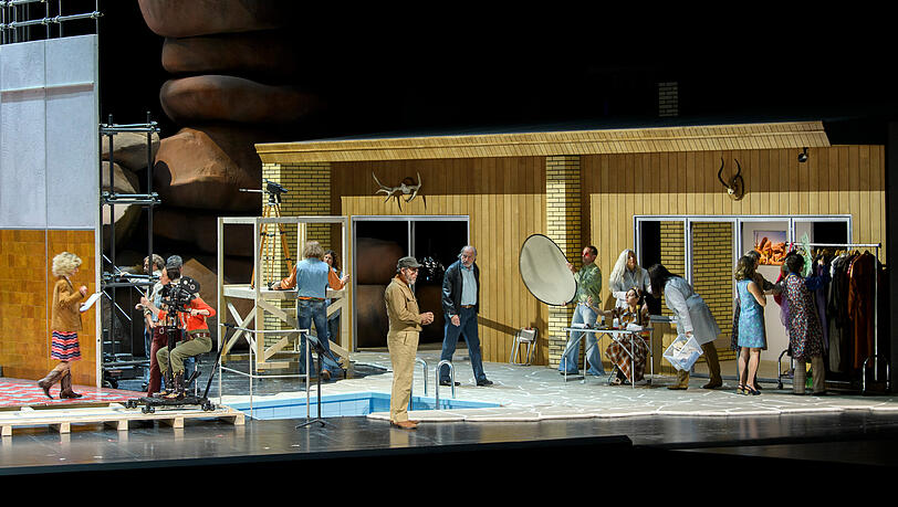 "Falstaff" bei den Salzburger Festspielen.