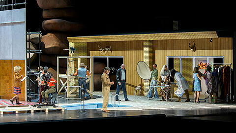 "Falstaff" bei den Salzburger Festspielen.