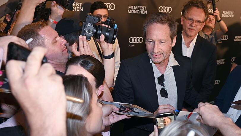 "Akte X"-Star David Duchovny war der Ehrengast beim Abschlusswochenende des Münchner Filmfestes. "Akte X"-Star David Duchovny war der Ehrengast beim Abschlusswochenende des Münchner Filmfestes.