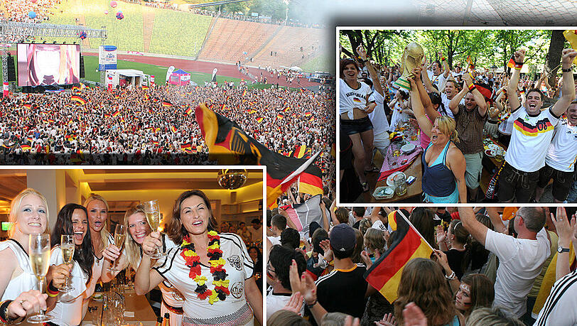 WM 2014: Public Viewing in München auf Leinwand im Biergarten, Kino, Club oder Lokal. Die AZ zeigt, wo Reservierung möglich ist und wo's im Freien geht. WM 2014: Public Viewing in München auf Leinwand im Biergarten, Kino, Club oder Lokal. Die AZ zeigt, wo Reservierung möglich ist und wo's im Freien geht.