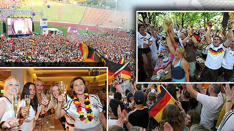 WM 2014: Public Viewing in München auf Leinwand im Biergarten, Kino, Club oder Lokal. Die AZ zeigt, wo Reservierung möglich ist und wo's im Freien geht.