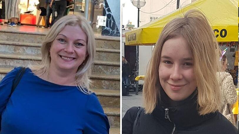 Seit Juli 2019 vermisst: Maria Gertsuski (links) und ihre Tocher Tatiana.