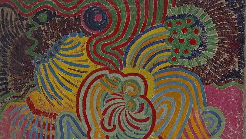 Wilhelm Morgners &bdquo;Ornamentale Kompositionen&ldquo; werden ab 10. M&auml;rz 2026 die Neueinrichtung des Blauen Reiter im Lenbachhaus bereichern.