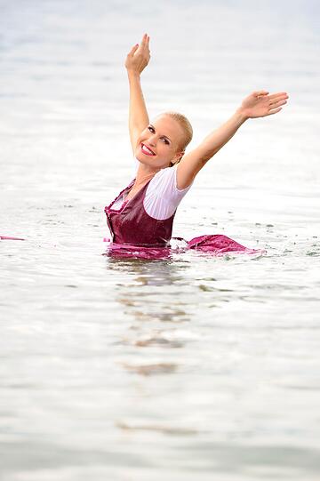 Die Bilder vom Trachten-Shooting mit Tamara Sedmak in Starnberg.