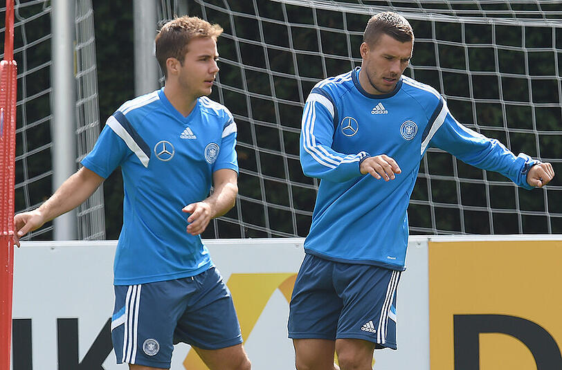 Die Bilder vom zweiten Trainingstag der deutschen Nationalelf bei der Vorbereitung auf das EM-Qualifikationsspiel gegen Polen.