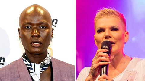 Model Papis Loveday verteidigt Melanie Müller.