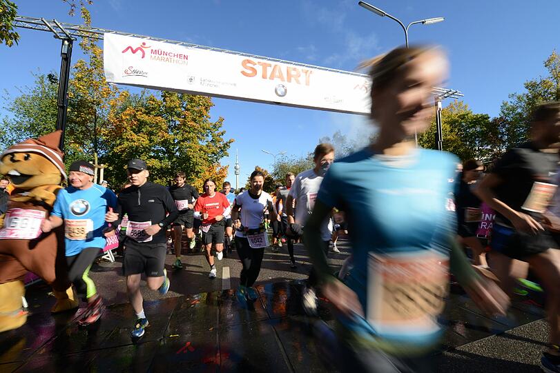 Am Sonntag fand der "München Marathon" statt. Die besten Bilder!