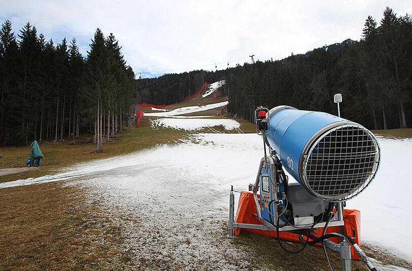 Geht bald ohne Kunstschnee gar nichts mehr?