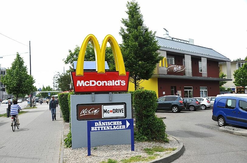 Die Räuber klauten die Tageseinnahmen der McDonald's Filiale in der Haunauer Straße.