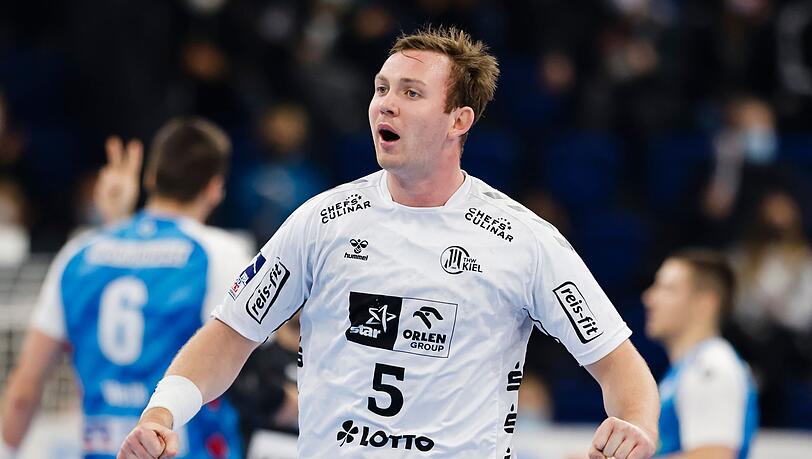 Feierte sein Comeback beim THW Kiel: Sander Sagosen.