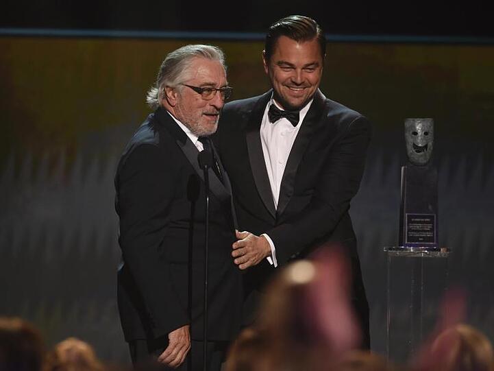 Sie engagieren sich: Leonardo DiCaprio und Robert De Niro.