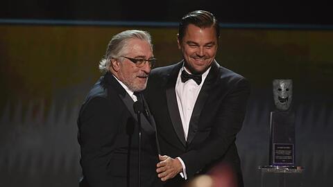 Sie engagieren sich: Leonardo DiCaprio und Robert De Niro.