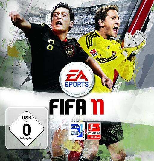 Das nächste Spiel ist immer das schwerste, heißt es. EA setzte seine Siegesserie mit "FIFA 11" fort. Mezut Özil und René Adler zeigten im Doppelpack Biss auf dem Cover. Das nächste Spiel ist immer das schwerste, heißt es. EA setzte seine Siegesserie mit "FIFA 11" fort. Mezut Özil und René Adler zeigten im Doppelpack Biss auf dem Cover.