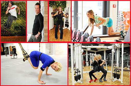 Eröffnung Elements Fitness: Sexy Schwitzen mit den Stars und Sternchen - Promis - Abendzeitung München