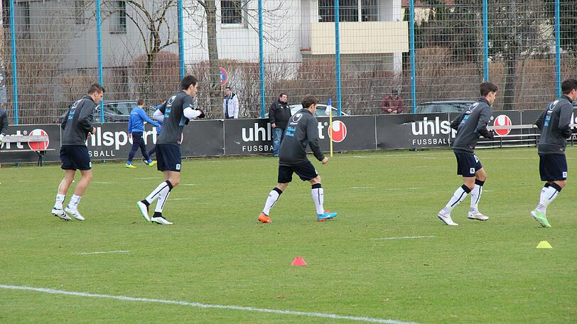 Bilder vor dem Testspiel gegen Grödig