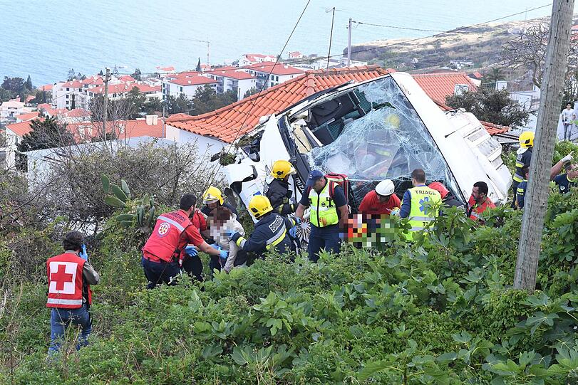 Bei einem Busunglück in Madeira kamen 29 Touristen ums Leben - sie alle kommen aus Deutschland.
