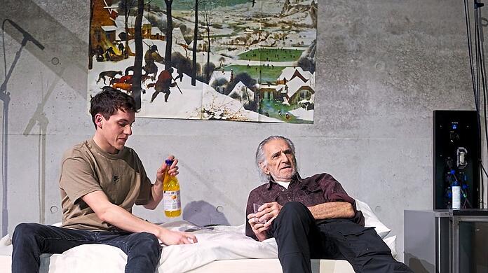 Vincent Sauer (links) und Heinz Brenner. Foto: Gabriela Neeb