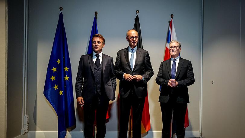Frankreich, Deutschland und Gro&szlig;britannien waren als E3 bei den Ukraine-Verhandlungen zuletzt nur an der Seitenlinie.