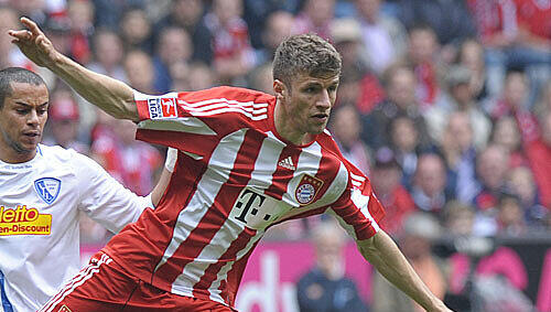 Drei Treffer gegen Bochum: Thomas Müller Drei Treffer gegen Bochum: Thomas Müller