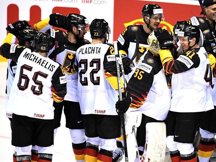 Deutschlands Eishockey-Nationalmannschaft trifft zum Abschluss der Vorrunde auf Finnland.