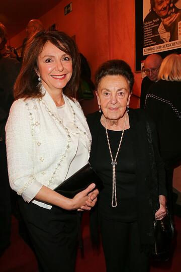Uschi Dämmrich von Luttitz mit Mutter Caroline