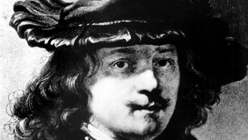 Selbstporträt des niederländischen Malers, Zeichners und Radierers Rembrandt Harmensz van Rijn (undatierte Aufnahme). Selbstporträt des niederländischen Malers, Zeichners und Radierers Rembrandt Harmensz van Rijn (undatierte Aufnahme).