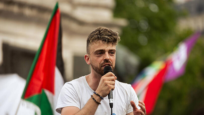 Paul Alauzy hat Olympia in Paris erlebt – auch die Schattenseiten. Er hat deshalb dagegen protestiert. Paul Alauzy hat Olympia in Paris erlebt – auch die Schattenseiten. Er hat deshalb dagegen protestiert.