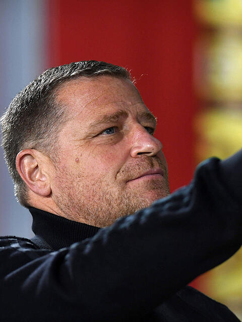 Verteidigte Luis Díaz für den verschwenderischen Umgang mit Großchancen: Sportvorstand Max Eberl.