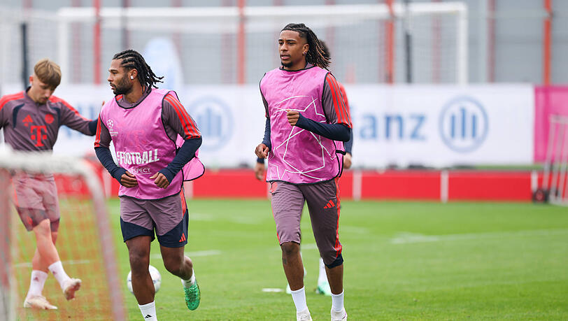 Serge Gnabry könnte Michael Olise (r.) ersetzen. Serge Gnabry könnte Michael Olise (r.) ersetzen.