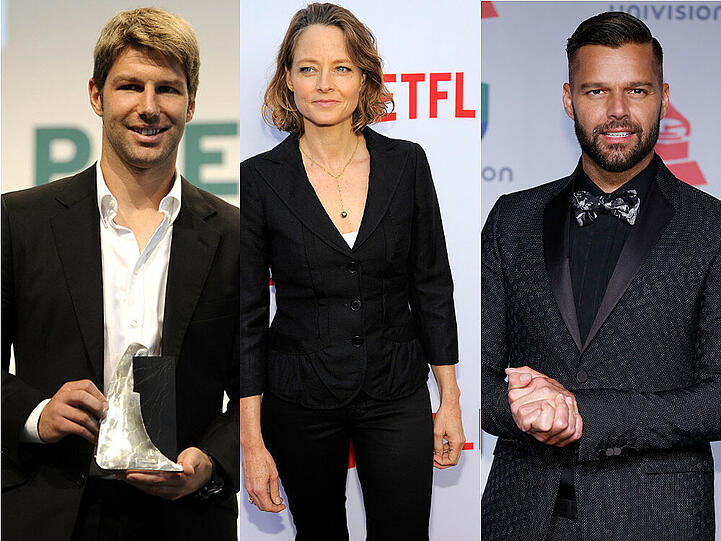 Thomas Hitzlsperger, Jodie Foster und Ricky Martin haben sich geoutet