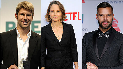 Thomas Hitzlsperger, Jodie Foster und Ricky Martin haben sich geoutet