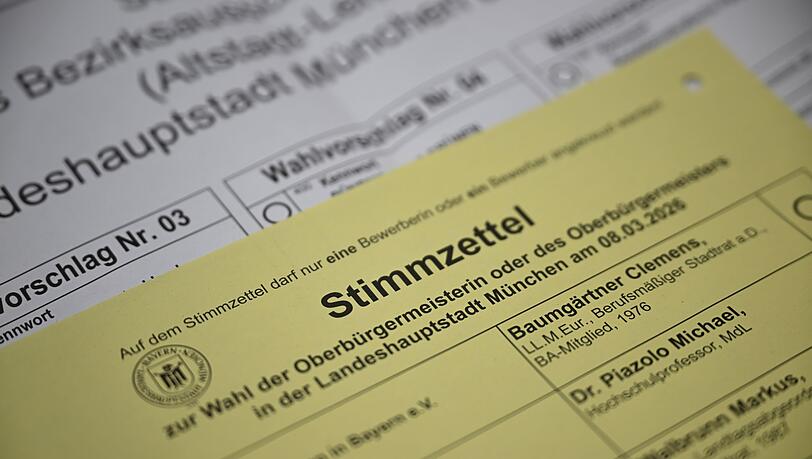 Wahlunterlagen in Weiden i.d. Oberpfalz sind teils fehlerhaft. (Symboldbild)