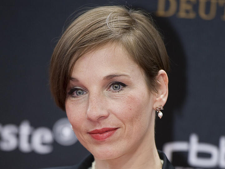 Meret Becker im Friedrichstadtpalast in Berlin