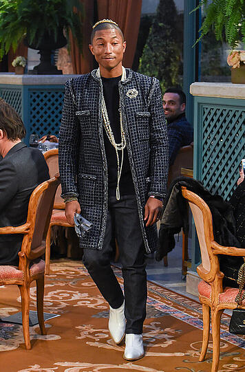 Perlenketten für ihn? Ab sofort: ja! Pharrell Williams macht&rsquo;s vor.